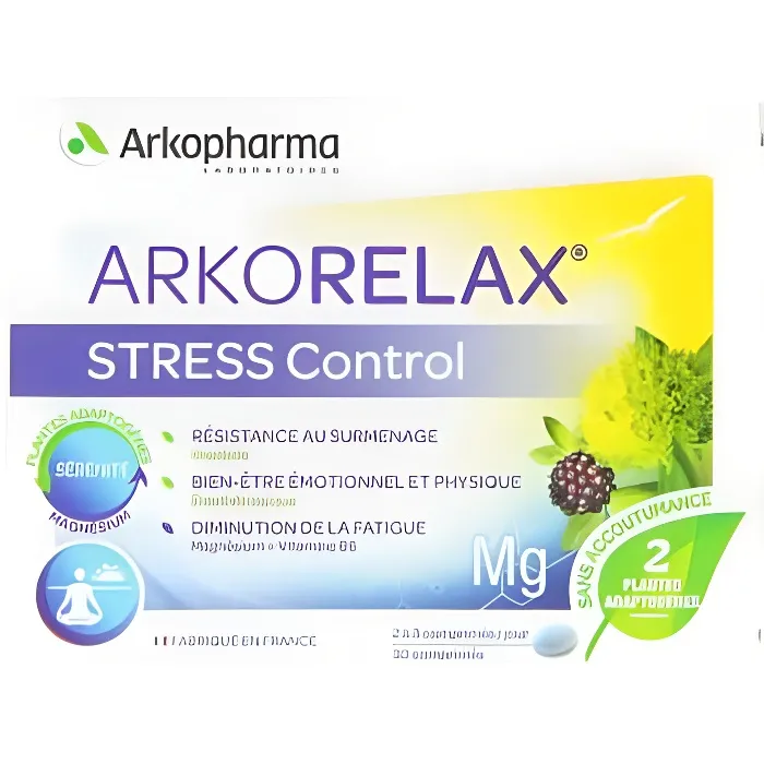 comment utiliser arkorelax stress control